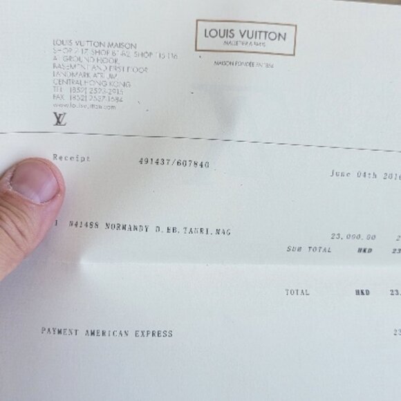 Louis Vuitton Damier Ebene Normandy Duo Shoulder Handbag - Picture 13 of 15